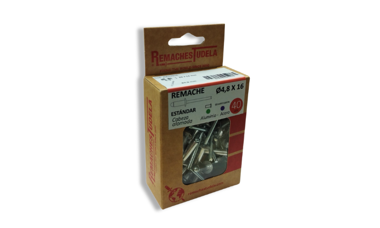 Blíster para remaches